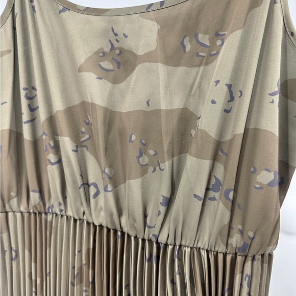 All Saints Like New Olive Green Maxi Dress - Picture 3 of 5